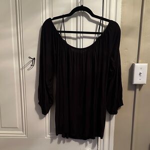 Elegant Black Women's Top